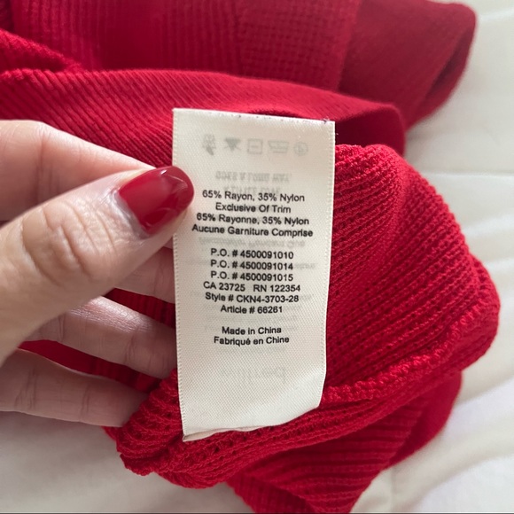 Aritiza Wilfred Red Sweater - Picture 6 of 6